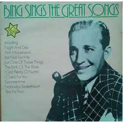 Bing Crosby Bing Sings The Great Songs Vinyl LP USED