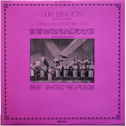 Duke Ellington And His Orchestra Carnegie Hall Concert 1948, Vol 1 Vinyl LP USED