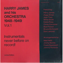 Harry James And His Orchestra 1948 - 1949 - Vol. 1 Vinyl LP USED