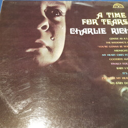 Charlie Rich A Time For Tears Vinyl LP USED