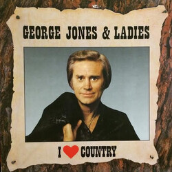 George Jones & Ladies I ♥ Country Vinyl LP USED