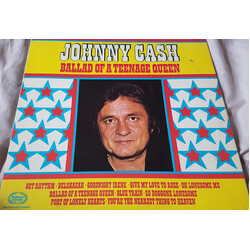Johnny Cash Ballad Of A Teenage Queen Vinyl LP USED