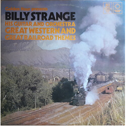 Billy Strange Orchestra Great Western And Great Railroad Themes Vinyl LP USED