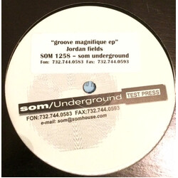 Jordan Fields Groove Magnifique EP USED VINYL 12INCH TEST PRESSING