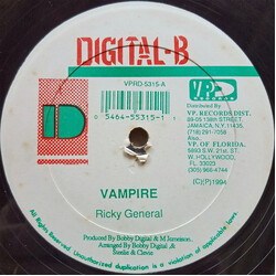Gregory Isaacs / Ricky General Easy / Vampire USED VINYL 12INCH 45 RPM