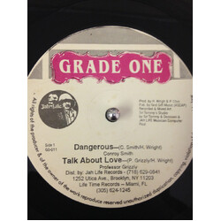 Conroy Smith / Professor Grizzly / Leroy Smart Dangerous / Talk About Love / I'm Bless USED VINYL 12INCH