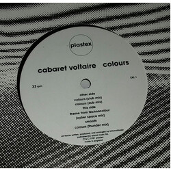 Cabaret Voltaire Colours USED VINYL 12INCH 33 S RPM
