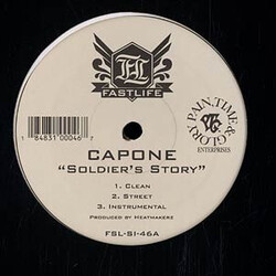 Capone (3) Soldiers Story / Been A Long Time Vinyl 12" USED