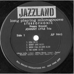 Johnny Lytle Trio Happy Ground Vinyl LP USED
