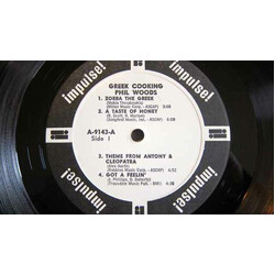 Phil Woods Greek Cooking Vinyl LP USED
