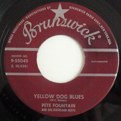 Pete Fountain And His Dixieland Boys Yellow Dog Blues / Tailgate Blues USED VINYL 7INCH 45 RPM SINGLE MONO