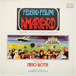 Nino Rota Amarcord (Original Motion Picture Soundtrack) Vinyl LP USED