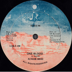Junior Reid One Blood / Married Life USED VINYL 12INCH 45 RPM