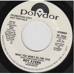 Roy Ayers What You Won't Do For Love USED VINYL 7INCH 45 RPM SINGLE PROMO STEREO