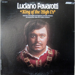 Luciano Pavarotti King Of The High C's Vinyl LP USED