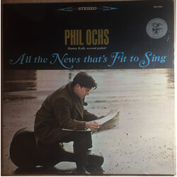 Phil Ochs All The News That's Fit To Sing Vinyl LP USED