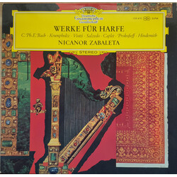 Nicanor Zabaleta Werke Für Harfe Vinyl LP USED
