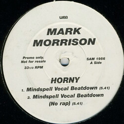 Mark Morrison Horny Vinyl 12" USED