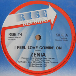 Zenia (2) I Feel Love Comin' On USED VINYL 12INCH 45 RPM