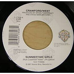 Crawford/West Summertime Girls USED VINYL 7INCH SINGLE
