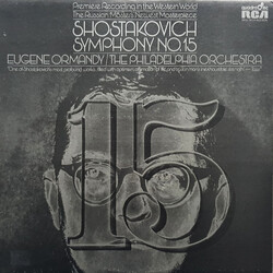 Dmitri Shostakovich / Eugene Ormandy / The Philadelphia Orchestra Symphony No. 15 Vinyl LP USED