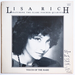 Lisa Rich / The Clare Fischer Quartet Touch Of The Rare Vinyl LP USED