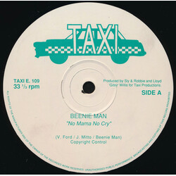 Beenie Man / Little Kirk No Mama No Cry / Breathe Again USED VINYL 12INCH 33 S RPM