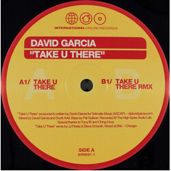 David Garcia "Take U There" VINYL 12" USED