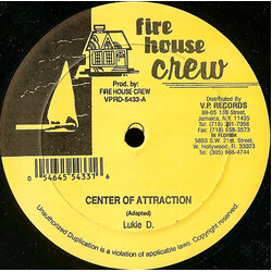 Lukie D Center Of Attraction USED VINYL 12INCH 45 RPM