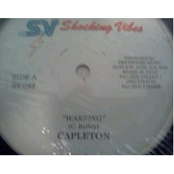 Capleton Warning USED VINYL 12INCH