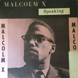 Malcolm X Speaking Vinyl LP USED