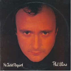 Phil Collins No Jacket Required Vinyl LP USED