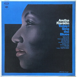 Aretha Franklin Today I Sing The Blues Vinyl LP USED