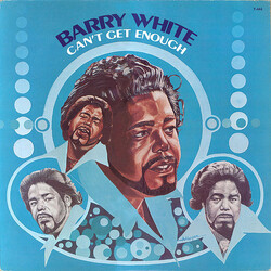 Barry White Can't Get Enough Vinyl LP USED