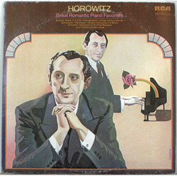 Vladimir Horowitz Great Romantic Piano Favorites Vinyl LP USED