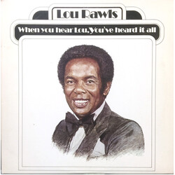 Lou Rawls When You Hear Lou, You've Heard It All Vinyl LP USED