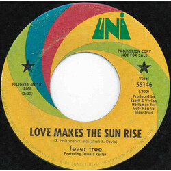 Fever Tree Love Makes The Sun Rise USED VINYL 7INCH 45 RPM SINGLE PROMO