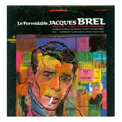 Jacques Brel Le Formidable Jacques Brel Vinyl LP USED