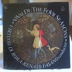 Antonio Vivaldi / Virtuosi Di Roma "Collegium Musicum Italicum" / Renato Fasano The Four Seasons Vinyl LP USED