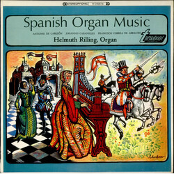 Helmuth Rilling Spanish Organ Music Vinyl LP USED