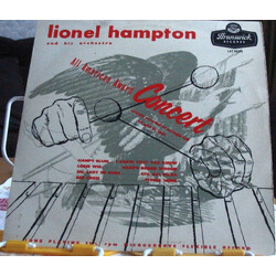 Lionel Hampton And His Orchestra All American Award Concert Vinyl LP USED