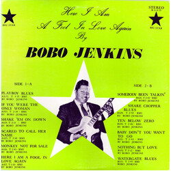 Bobo Jenkins Here I Am A Fool In Love Again Vinyl LP USED