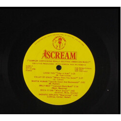 Various Scream - Sampler Containing Really Exciting American Music Vinyl LP USED