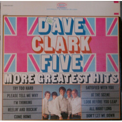 The Dave Clark Five More Greatest Hits Vinyl LP USED