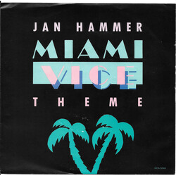Jan Hammer "Miami Vice" Theme USED VINYL 7INCH 45 RPM SINGLE STEREO