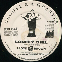 Lloyd Brown Lonely Girl Vinyl 12" USED