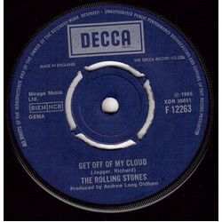 The Rolling Stones Get Off Of My Cloud USED VINYL 7INCH 45 RPM SINGLE REISSUE