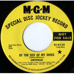 Orpheus (5) By The Size Of My Shoes / Joyful Vinyl 7" USED