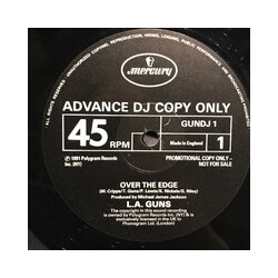 L.A. Guns Over The Edge USED VINYL 12INCH 45 RPM PROMO