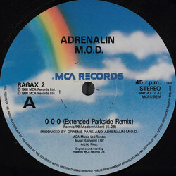 Adrenalin M.O.D. O-O-O VINYL 12" USED